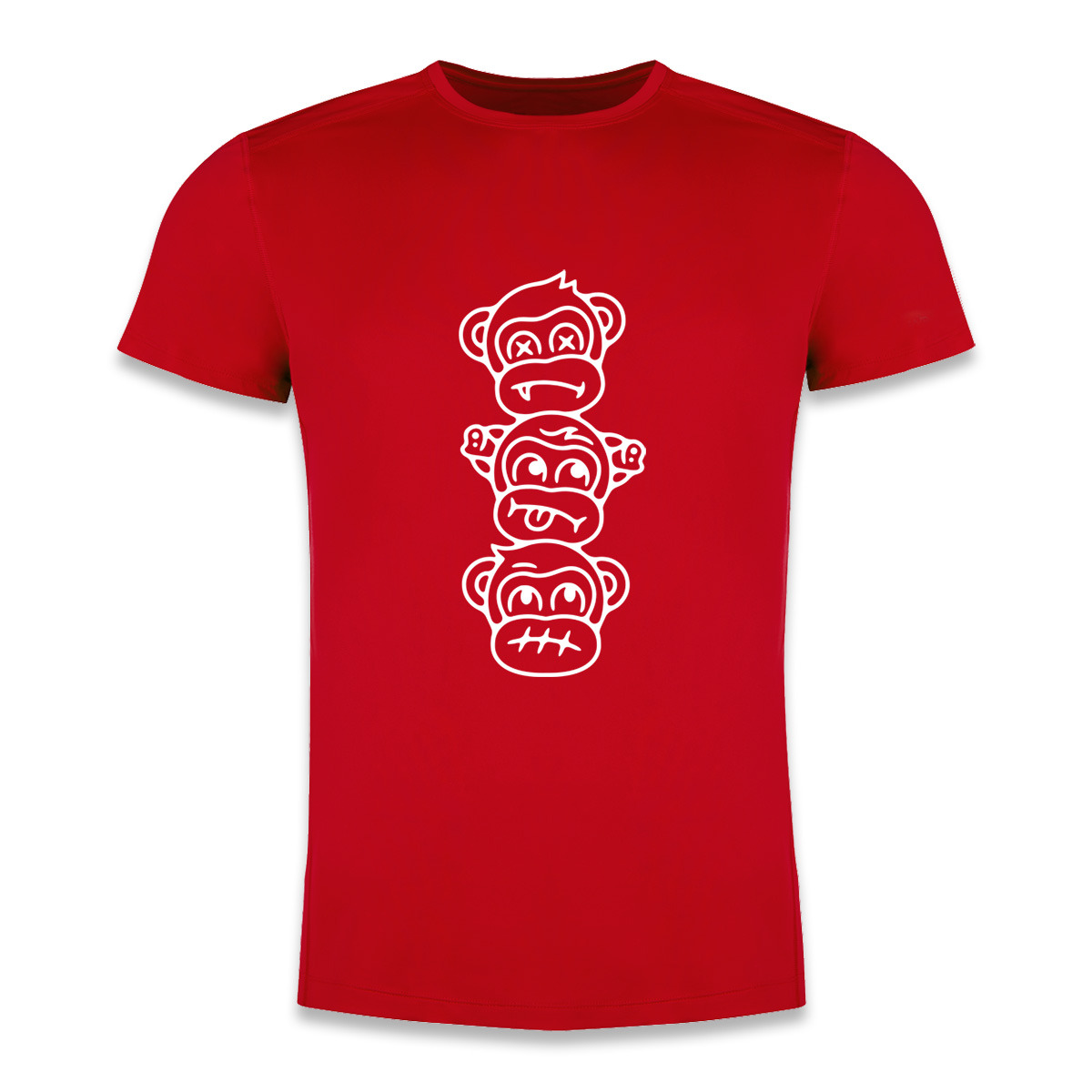 three wise monkeys t shirt