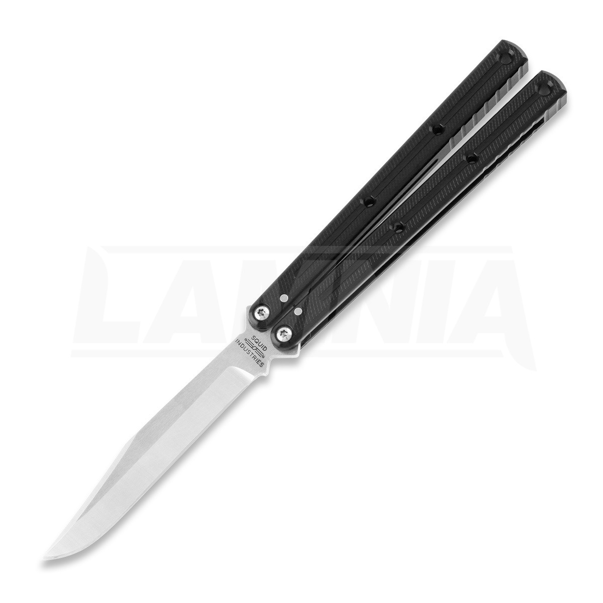 Squid Industries Krake Raken Bowie Black V2.5 バタフライナイフ