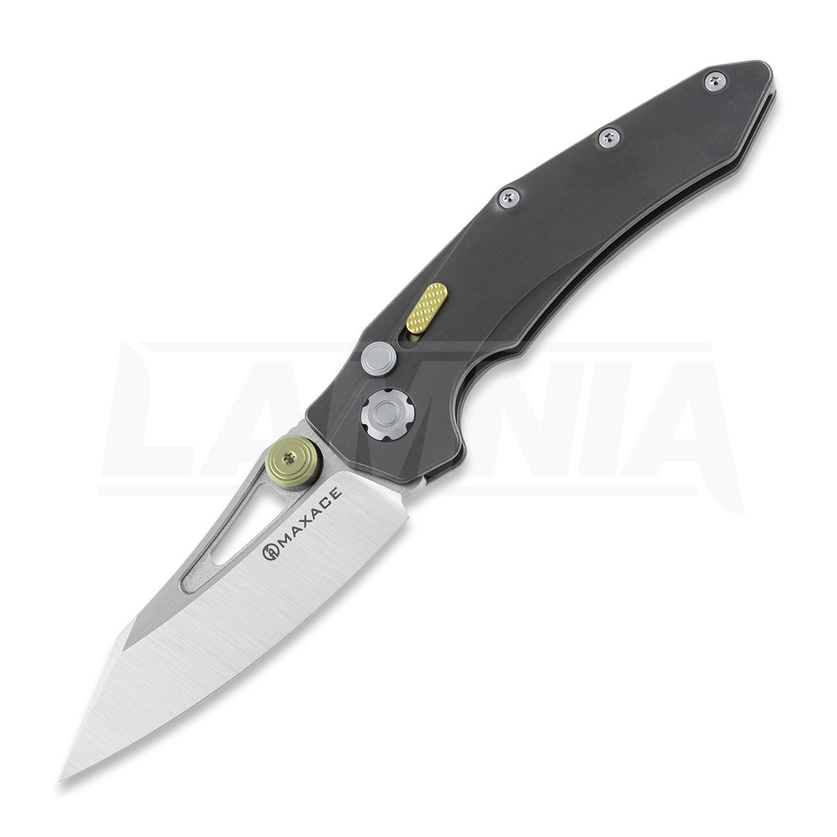 Coltello pieghevole Maxace Babylon-2, marrone