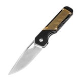 Kizer Cutlery - Militaw 154CM, Black G-10/PEI