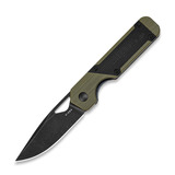 Kizer Cutlery - Mini Militaw Nitro-V, Green G-10/Black Micarta