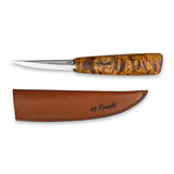 Roselli - Carving knife, Curly birch