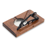 Fox Knives - Sliding Cigar Cutter With Tray, zwart