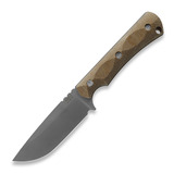 McNees Custom Knives - Ridge Runner - Atomic - Natural Micarta