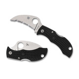 Spyderco - Manbug Salt Black Hawkbill