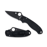 Spyderco - Para 3 Salt Black G10 CPM MagnaCut Black Blade