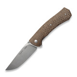 Viper - Safe - Stonewashed - Burlap Canvas Micarta