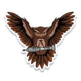 Audacious Concept - Sticker - Flying Owl AKT