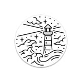 Audacious Concept - Sticker - Lighthouse