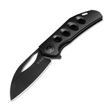 Kizer Cutlery - Hawk, Black Titanium, Polished DLC