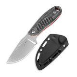 Kizer Cutlery - Hare Nitro-V, Black Micarta