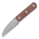 Straight Line - Ally - Stonewashed - Brown Burlap Micarta