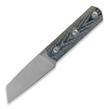 Straight Line - Erny - Stonewashed - Denim Canvas Micarta