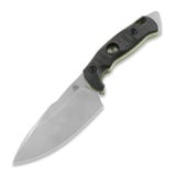 Fobos Knives - Alaris, Micarta Black - Green Liner