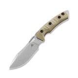 Fobos Knives - Tier1-Mini, Micarta Natural - Black Liner