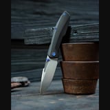 Null Knives - Raiden R2: Type S - Blurple / Hand Rubbed