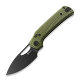 Reate - PL-XE, Green Micarta, PVD