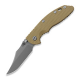 Hinderer - XM-18 3.5 S45VN Bowie Non Flipper Tri-Way Battle Bronze Coyote G10