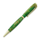 Puukkopuu - Pencil, stained birch, green