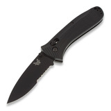 Benchmade - Presidio Ultra, μαύρο, πριονωτή λάμα