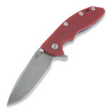 Hinderer - XM-18 3,5" Spanto, maroon/Ti battle blue