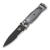 Benchmade - Pardue Drop Point, svart, taggete