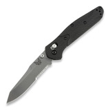 Benchmade - Osborne Carbon Fibre, fűrészfogú