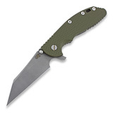 Hinderer - XM-24 4" Wharncliffe, working finish TI, verde