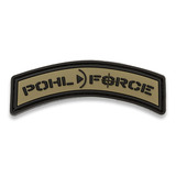 Pohl Force - 3D rubber patch, น้ำตาล