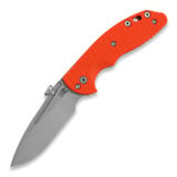 Hinderer - XM-18 Slippy Slicer, stonewash, orange