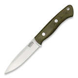 Bark River - Aurora Green Canvas Micarta