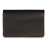 Flagrant Beard - Wallet, black red stitched