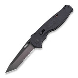 SOG - Flash II Tanto, svart, taggete