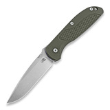 Hinderer - Firetac Spearpoint, stonewashed, žalia