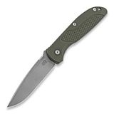 Hinderer - Firetac Spearpoint, working finish, verde