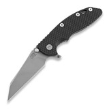 Hinderer - XM-18 3.5 Tri-Way Fatty Wharncliffe, working finish, negru