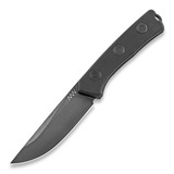ANV Knives - P200 Mk II Plain edge DLC, preto