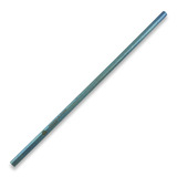 Titaner - Titanium Straw, Crystal Finish, blauw