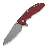 Hinderer - XM-18 3.5 Skinny Sheepsfoot, working finish, sarkans