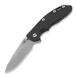 Hinderer - XM-18 3,5" Non-flipper Spearpoint WF, zwart