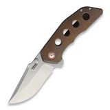 Pena Knives - Rhino flipper, bronze