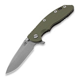 Hinderer - XM-18 3.5 Tri-Way Spearpoint, battle bronze, zaļš