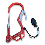 Outdoor Element - Fire Escape Carabiner, rood