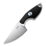 MKM Knives - Mikro 1 - Stonewashed - G10, ดำ
