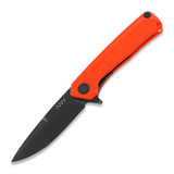 ANV Knives - Z100 Plain edge DLC, G10, オレンジ色