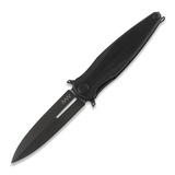 ANV Knives - Z400 Plain edge DLC, G10, 黒