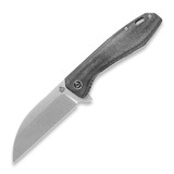 QSP Knife - Pelican Micarta, fekete