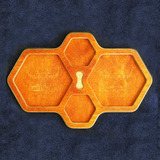 Audacious Concept - EDC Tray HEX, portocaliu