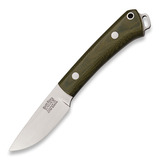 Bark River - Mini-Fox River, Green Canvas Micarta