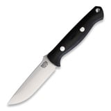 Bark River - Bravo EDC 3V Canvas Micarta, fekete